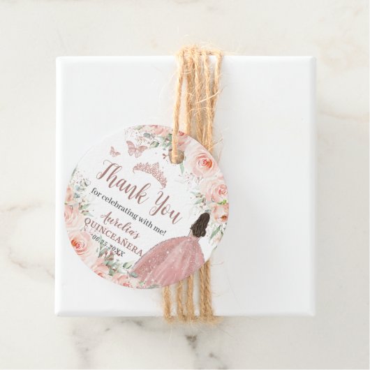 キンセアニェラ赤面フローラバラ金ゴールドプリンセスドレス フェイバータグ (インサイチュ)