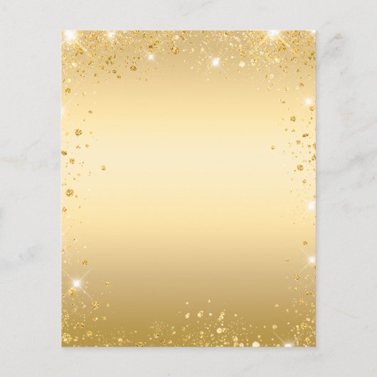 キンセアニェラ金ゴールドドレスフローラ予算案 チラシ (裏面)