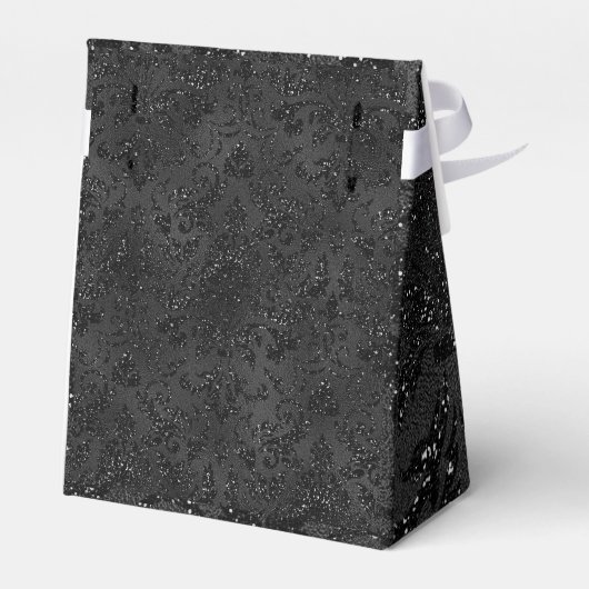 キンセアニェラ金ゴールドブラックフォトグリッターお気に入りボックス フェイバーボックス (裏面サイド)