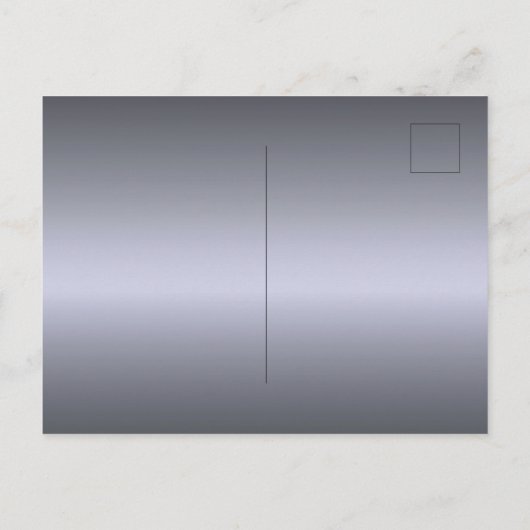 キンセアニェラ銀グリッター粉 インビテーションポストカード (裏面)