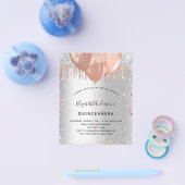 キンセアニェラ銀バラ金ゴールドバルーン予算 チラシ (シングル)