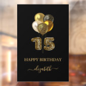 キンセアニェラ黒金ゴールドleopard nameスクリプト ウィンドウサイン (シート2)