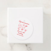 キンセアニェラ15歳ビーチ赤パーティー樹日 フェイバータグ (インサイチュ)