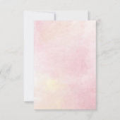 キンセアニェラ15誕生日ピンクフローラ サンキューカード (裏面)