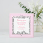 キンセアニェラ15誕生日マジカルフェアリータリーピンク 招待状 (スタンド正面)