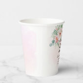 キンセアニェラ15誕生日素朴フローラカスタム 紙コップ (右)