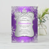 キンセアニェラ15thウィンターワンダーランドシルバーパープル 招待状 (スタンド正面)