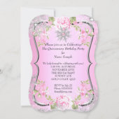 キンセアニェラ15thウィンターワンダーランドスウィートピンク 招待状 (裏面)