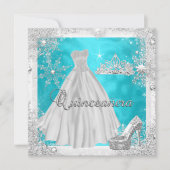 キンセアニェラ15thエリートエレガントバースデーパーティー 招待状 (正面)