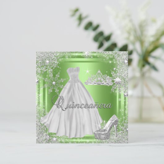 キンセアニェラ15thエリートエレガントバースデーパーティー 招待状 (スタンド正面)