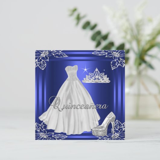 キンセアニェラ15thエリートエレガントバースデーパーティー 招待状 (スタンド正面)