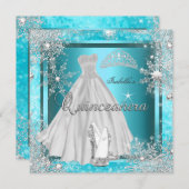 キンセアニェラ15thエリートエレガントバースデーパーティー 招待状 (正面/裏面)