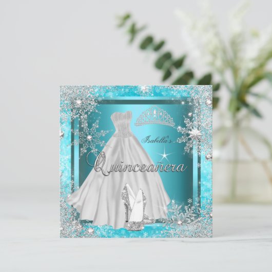 キンセアニェラ15thエリートエレガントバースデーパーティー 招待状 (スタンド正面)