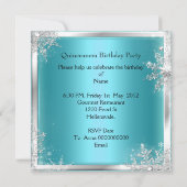 キンセアニェラ15thエリートプリンセスバースデーパーティー 招待状 (裏面)