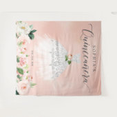 キンセアニェラ15thバースデーパーティーデコールバック タペストリー (正面(横))