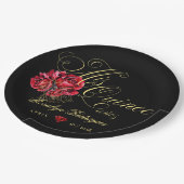 キンセアニェラ15thバースデーパーティーパーソナライズされた ペーパープレート (アングル)