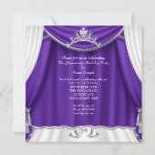 キンセアニェラ15thバースデーパーティーパープルハイトティアラ 招待状 (裏面)