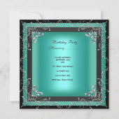 キンセアニェラ15thバースデーパーティー仮面舞踏会 招待状 (裏面)