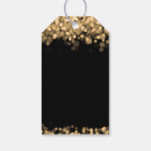 キンセアニェラ15thバースデーパーティー金ゴールド灯 ギフトタグ (裏面)