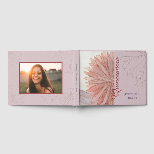 キンセアニェラ15th誕生日パーティー ゲストブック (全面)