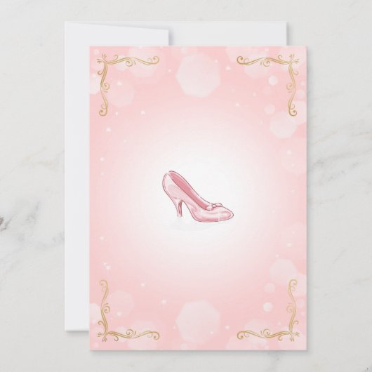 キンセアニェラ15th誕生日招待状 招待状 (裏面)