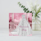 キンセアニェラ15th15バースデーパーティティアラ 招待状 (スタンド正面)