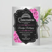 キンセアニェラ – シルバーブラックピンク 招待状 (スタンド正面)