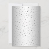 キンセアニェラ – シルバーホワイトピンク 招待状 (裏面)