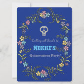 キンセアニェラ・デイ・オブ・ザ・デッド・招待状 招待状 (正面)