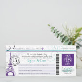 キンセアニェラ |パリ 招待状 (スタンド正面)