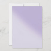 キンセアニェラ パープル フラワーティアラ サンクス カード (裏面)