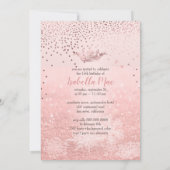 キンセアニェラ/フェイクバラ金ゴールド紙吹雪+雪《写真》ぼけ味 招待状 (裏面)