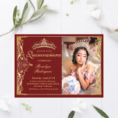 キンセアニェラ・ブルゴーニュ・レッド・キンセアニェラ撮影 招待状