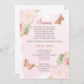 キンセアニェラ・マリポサス 招待状 (正面/裏面)