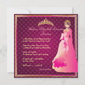 キンセアニェラ/マリンスプリンセス/DIY色 招待状 (裏面)