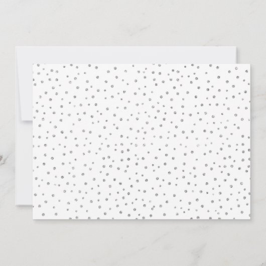 キンセアニェラ(写真付き) – シルバーピンクフローラ 招待状 (裏面)