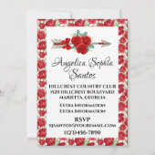 キンセアニェラ- 「戻る」招待状 招待状 (裏面)