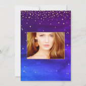 キンセアニェラ、星に書かれたカード セーブザデート (裏面)