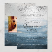 キンセアニェラ、星に書かれた、シルバースカイ 招待状 (正面/裏面)