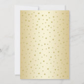 キンセアニェラ-金ゴールドホワイトピンク 招待状 (裏面)