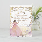 キンセアニェラ-金ゴールド美しいと最高のキンセアニェラ 招待状 (スタンド正面)