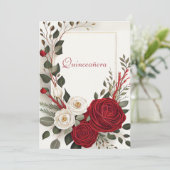キンセアニェラ、Sweet sixteenレッドローズ 招待状 (スタンド正面)
