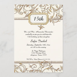 キンセアニェーラ グラム オールド ハリウッド ミス キンセ アニョス 招待状