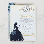 キンセアニエラ お礼カード 招待状 (正面/裏面)