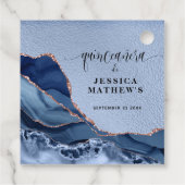 キンセアニラアズールコンアゲテイPapel Aluminio Azul フェイバータグ (裏面)