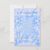 キンセアニラウィンターワンダーランド日付カードを保存 セーブザデート (裏面)