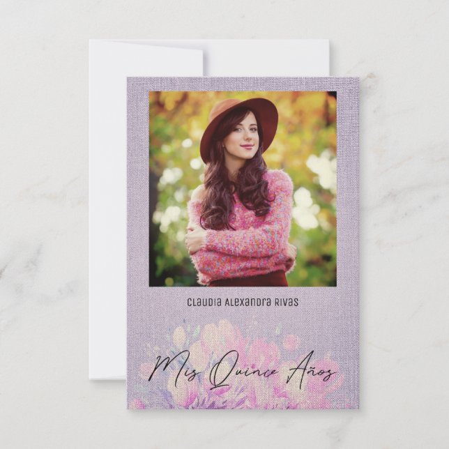 キンセアニラエスパニョルフローラテスティルテクチュラモラド (正面)