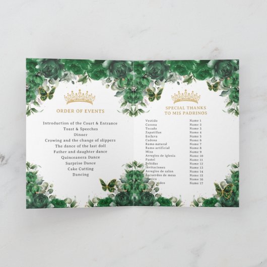 キンセアニラエメラルドグリーンパドリノスイベントプログラム プログラム (内部)