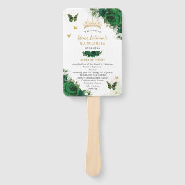 キンセアニラエメラルドグリーンフローライベントプログラム ハンドファン