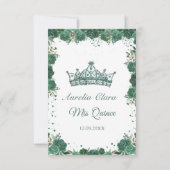 キンセアニラエメラルドグリーンフローラサンキューカード サンキューカード (裏面)